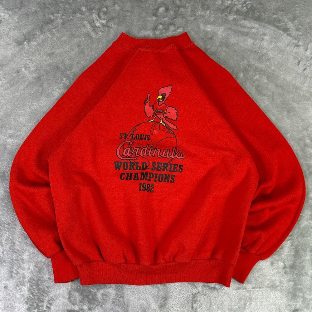 VTG 1982 St Louis Cardinals Sportswear Gold Tag Crewneck Sz M MLB Sweatshirt